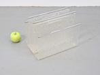 Vintage lectuurbak plexiglas chroom acrylic Regency eclectic, N, Ophalen of Verzenden, N, N