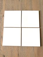 Nieuw - 24 witte wandtegels 15 x 15 cm, Nieuw, Minder dan 20 cm, Minder dan 5 m², Wandtegels