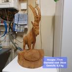 Steenbok. Hout. Kettingzaag junst., Antiek en Kunst, Ophalen