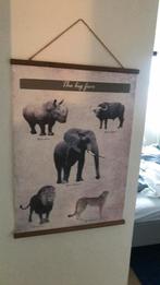 The big five wandhanger, Ophalen of Verzenden, Zo goed als nieuw