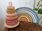 Houten little dutch speelgoed regenboog tuimelstapelaar, Kinderen en Baby's, Speelgoed | Houten speelgoed, Ophalen of Verzenden