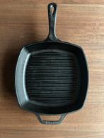 Lodge Gietijzeren Grillpan - Zo goed als nieuw!, Ophalen of Verzenden, Zo goed als nieuw, Koekenpan of Braadpan, Gietijzer