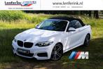 BMW 218i Cabrio M Sport Leder Harman Kardon Led koplampen Na, Auto's, BMW, Automaat, 1998 cc, Gebruikt, 4 cilinders