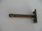 Gilette vintage scheermes messing Made USA, Ophalen of Verzenden
