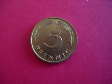 Duitsland 5 pfennig 1981 (G) beschikbaar voor biedingen
