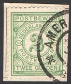 Nederland Postbewijszegel 3 briefstukje gestempeld 1884, Postzegels en Munten, Postzegels | Nederland, Ophalen of Verzenden, T/m 1940