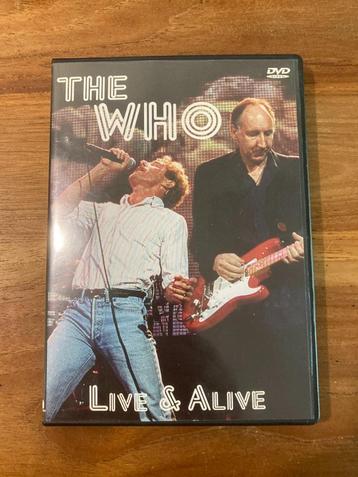 DVD The Who - Live & Alive beschikbaar voor biedingen