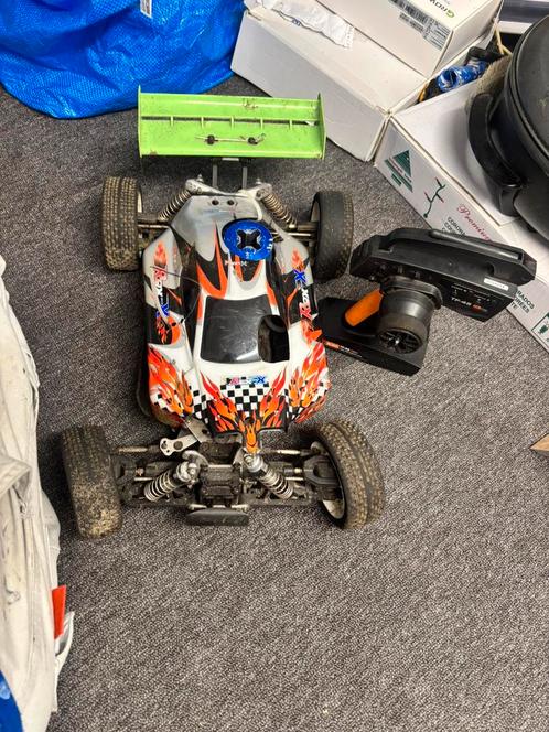 Rc nitro auto 2 stuks, Hobby en Vrije tijd, Modelbouw | Radiografisch | Auto's, Gebruikt, Auto offroad, Nitro, Ophalen of Verzenden