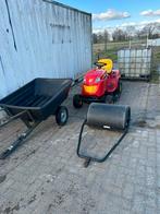 Wolf-Garten Select 92.130T zitmaaier + Aanhanger & Wals, Ophalen, Gebruikt