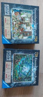 Twee escape puzzels, Ophalen of Verzenden, 500 t/m 1500 stukjes, Gebruikt