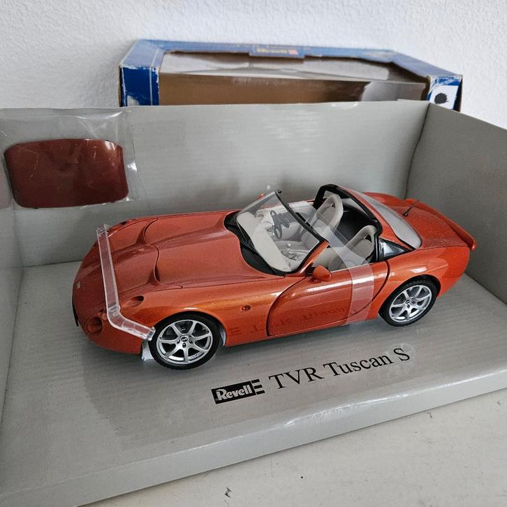 REVELL: TVR TUSCAN S CABRIO, Hobby en Vrije tijd, Modelauto's | 1:18, Nieuw, Auto, Revell, Ophalen of Verzenden