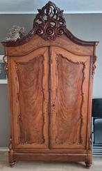 Antieke Biedermeier Kuifkast Mahoniehout, Antiek en Kunst, Ophalen
