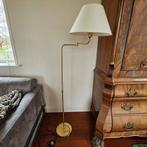 Florian Schulz Esta vloerlamp messing met dimmer, Gebruikt, Ophalen of Verzenden, Stof, Modern