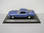 Ford Mustang 1968 Blue Minichamps 400 082021   1:43, Ophalen of Verzenden, Zo goed als nieuw, Auto, MiniChamps