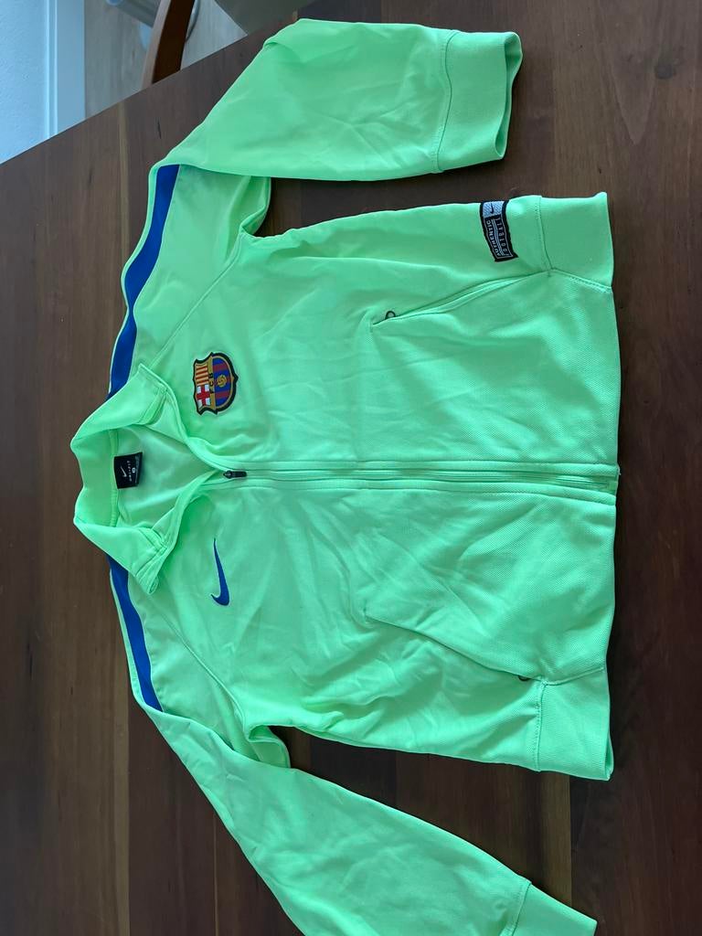 FC Barcelona Kindershirt Maat M, Ophalen of Verzenden, Zo goed als nieuw, Jongen of Meisje, Overige typen