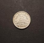 25 cent 1925, Postzegels en Munten, Munten | Nederland, Zilver, Koningin Wilhelmina, Losse munt, 25 cent