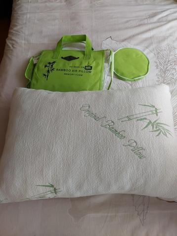 Nieuw Bamboe hoofdkussen 70x50cm beschikbaar voor biedingen