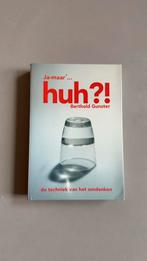 Berthold Gunster - Huh?!, Boeken, Nieuw, Ophalen of Verzenden, Ontwikkelingspsychologie, Berthold Gunster