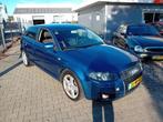 Audi A3 2.0 110KW 3D 2003 Blauw CLIMA!! APK 29-03-2026!!, Auto's, Voorwielaandrijving, 65 €/maand, Stof, 4 cilinders