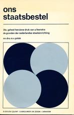 Ons Staatsbestel, Gelezen, Verzenden, Politiek en Staatkunde, Nederland