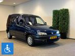 Peugeot Partner Rolstoelauto (airco) 3+1 rolstoel geschikt, Auto's, Peugeot, 12 maanden, Stof, Gebruikt, Blauw