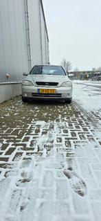 Opel Astra 1.8 16V 5D 2001 Grijs, Auto's, Zwart, 4 cilinders, 1796 cc, 49 €/maand