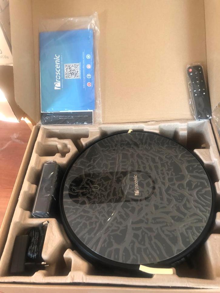 Proscenic 820S/P robot stofzuiger nieuw in doos, Witgoed en Apparatuur, Stofzuigers, Nieuw, Robotstofzuiger, Minder dan 1200 watt