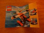 Lego Creators, Watervliegtuig 3-in-1 31028, Ophalen of Verzenden, Zo goed als nieuw, Complete set, Lego