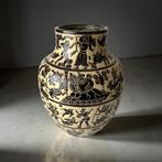 Mid century aardewerk Bien Hoa grote vaas uit Vietnam, Antiek en Kunst, Kunst | Niet-Westerse kunst, Ophalen of Verzenden