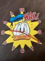 Donald Duck Wandklok, Huis en Inrichting, Woonaccessoires | Klokken, Ophalen, Zo goed als nieuw, Analoog, Wandklok