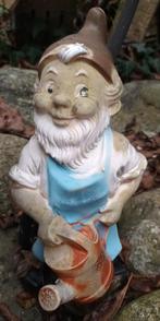 Vintage Tuinkabouter Polystyreen met Gieter, Ophalen of Verzenden, Gebruikt, Kunststof, Tuinkabouter