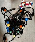 Buiten Feestverlichting incl lampjes, rubbere prikkabel, Tuin en Terras, Ophalen, Zo goed als nieuw