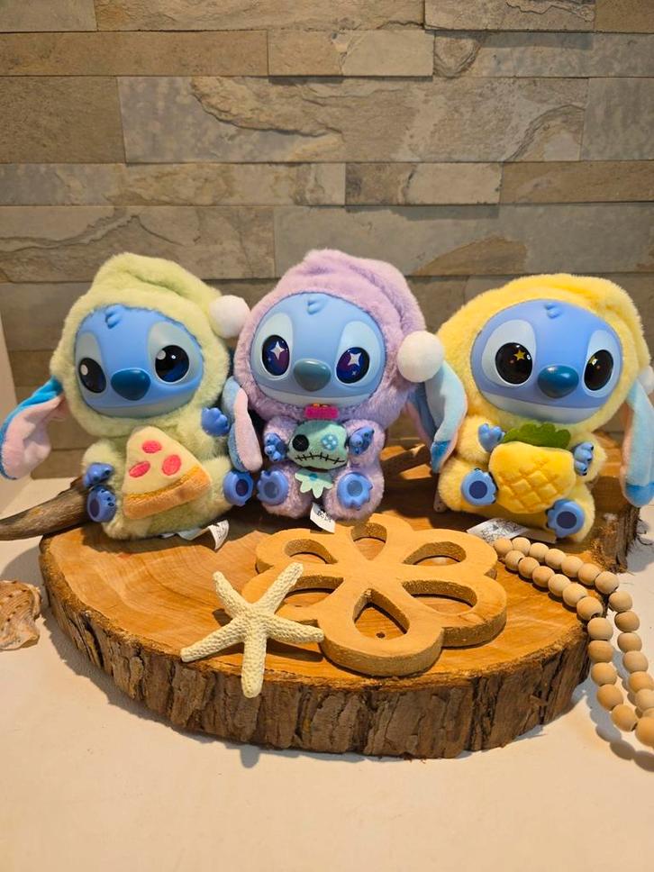 Labubu Stitch Set - Miniso Origineel!, Verzamelen, Poppetjes en Figuurtjes, Nieuw, Ophalen of Verzenden