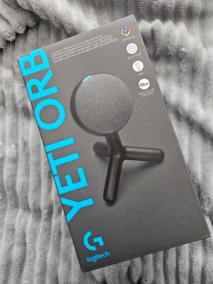 Logitech G Yeti Orb microfoon (NIEUW & ONGEOPEND), Muziek en Instrumenten, Microfoons, Nieuw, Studiomicrofoon, Ophalen of Verzenden