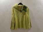 Trui Monari z.g.a.n. groen maat 40              01112025, Kleding | Dames, Monari, Zo goed als nieuw, Groen, Ophalen
