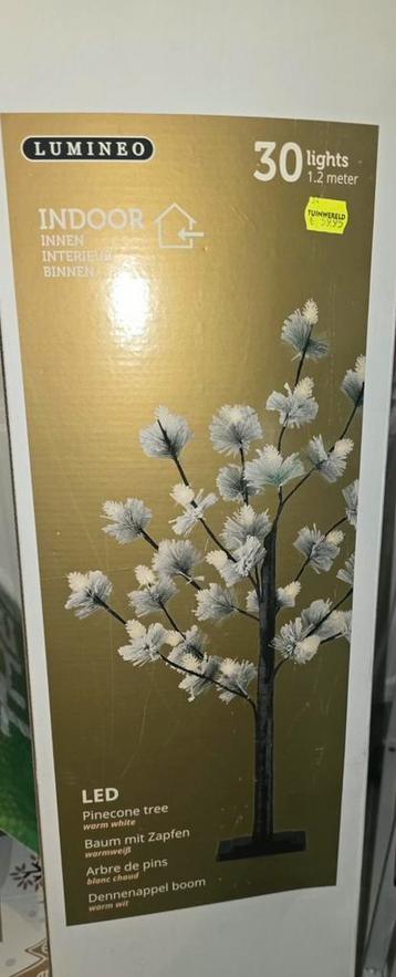 Denneappelboom met verlichting - Lumineo beschikbaar voor biedingen