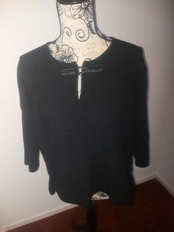 Claudia Sträter Zwart Truitje 3/4 Mouw maat 40 beschikbaar voor biedingen