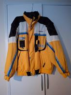 Wintersport jas Maul Sport Jas - Blauw/Geel - Maat M, Ophalen of Verzenden, Zo goed als nieuw, Maat 46/48 (XL) of groter, Geel