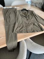 Studio Anneloes jasje en broek army / khaki, maat M, Studio Anneloes, Gedragen, Groen, Ophalen