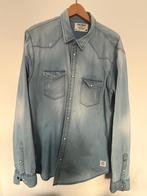 Jack & Jones jeans overhemd blouse maat XL, Blauw, Ophalen of Verzenden, Zo goed als nieuw, JACK & JONES