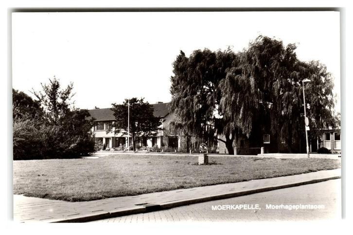 Moerkapelle, Moerhageplantsoen, Verzamelen, Ansichtkaarten | Nederland, Ongelopen, Zuid-Holland, 1960 tot 1980, Verzenden