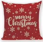 2 x Nieuwe Kerst Kussenhoezen. Nu 10,00 Verzendkosten 1,00, Ophalen of Verzenden, Nieuw, Rood, Vierkant