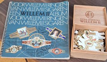 doosje sigarenbandjes + album beschikbaar voor biedingen