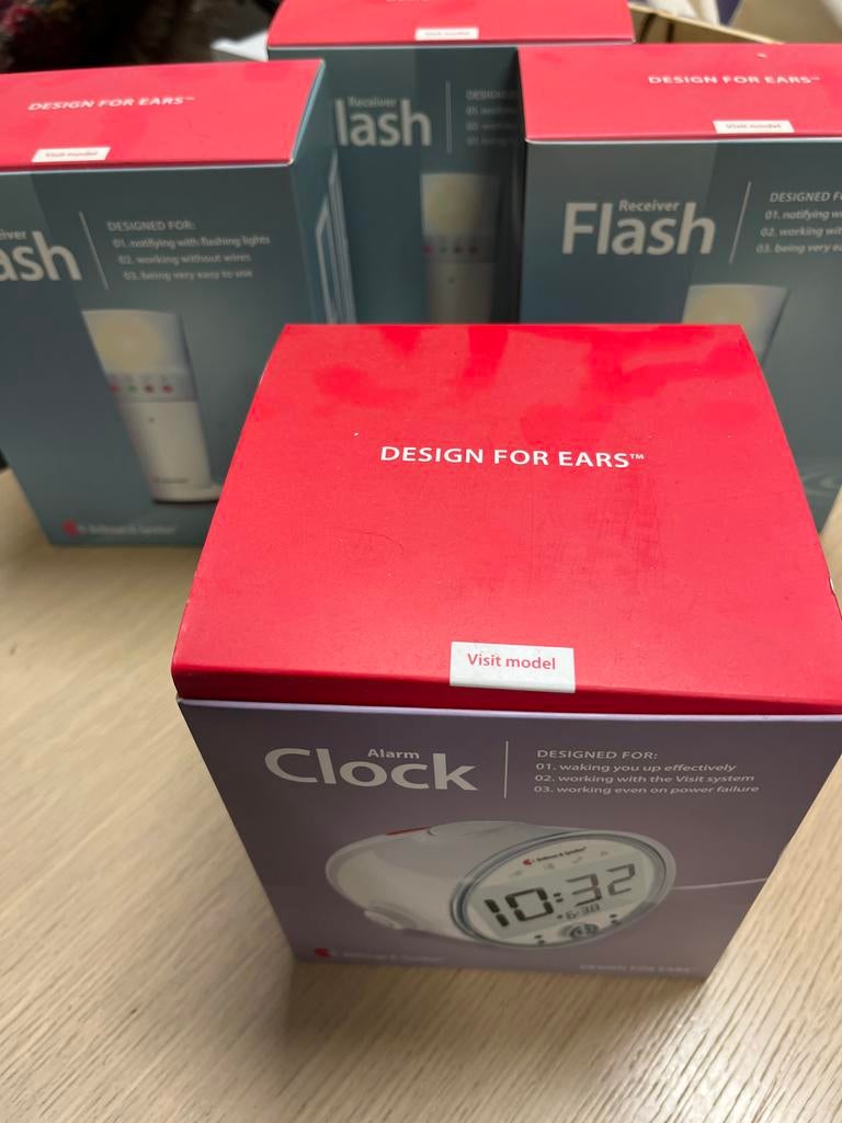 Bellman & Symfon Wekker en drie flash, Ophalen of Verzenden, Zo goed als nieuw, Detector, Sensor of Melder, Overige soorten