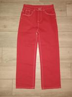 Supermade rode spijkerbroek maat L, NIEUW, Ophalen of Verzenden, Nieuw, Overige kleuren, W33 - W34 (confectie 48/50)