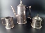 Art Deco koffieservies chroom, Ophalen of Verzenden