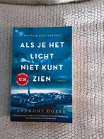 Anthony Doerr---Als je het licht niet kunt zien, Gelezen, Europa overig, Anthony Doerr, Ophalen of Verzenden