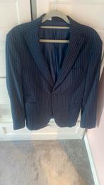 Zara man colbert -46 krijt streep donker blauw, Blauw, Ophalen of Verzenden, Zo goed als nieuw, Zara Man