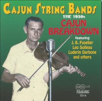 CD Cajun String Bands / The 1930's - Cajun breakdown beschikbaar voor biedingen