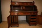 Klassiek eiken bureau buro antiek, Antiek en Kunst, Ophalen of Verzenden